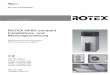 ROTEX HPSU compact Installations- und Wartungsanleitung · 2016-07-26 · 4 FA ROTEX HPSU compact 4 - 06/2015 2 x Sicherheit 2Sicherheit 2.1 Anleitung beachten Bei dieser Anleitung