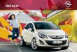 Opel Corsa...Opel Corsa OPC 50–53 Merchandising 54 Der Inhalt entspricht dem Stand bei Drucklegung. Bitte informieren Sie sich über die genaue Ausstattung unserer Fahrzeuge bei