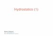 Hydrostatics (1) - KNTU (Hydrostatics-1).pdf · وﺮﯿﻧ ﻊﯾزﻮﺗ (force distribution) يﺎﻨﺒﻣ ﺮﺑ و هﺪﺷ ﯽﺷﺎﻧ فاﺮﻃا ﻂﯿﺤﻣ ﺎﺑ ﻢﺴﺟ