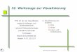 32. Werkzeuge zur Visualisierung - TU Dresdenst.inf.tu-dresden.de/files/teaching/ws11/sew/slides/32...Prof. U. Aßmann, SEW 10 Graphsprache GDL graph: { title:"kline" status:wrapped