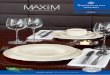 MAXiM - irp-cdn.multiscreensite.com · MAXiM MAXiM – in der Gastronomie weltweit Zuhause – at home in the food service industry all over the world Die Serie von SELTMANN WEIDEN