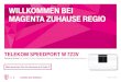 Telekom Speedport W 723V€¦ · Stand: 11/2019 Bitte beachten Sie die Hinweise auf Seite 2! Telekom Speedport W 723V Schritt für Schritt: So richten Sie Ihren Speedport Router am