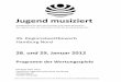 Jugend musiziert€¦ · Sonate e-moll BWV 1034 - Adagio ma non tanto Gabriel Fauré (1845-1924) d 10'00 Fantasie op. 79 - Andantino - Allegro Paul Hindemith (1895-1963) e 4'00 Acht