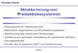Strukturierung von Produktionssystemen · [CORELAP] Seehof/Evans [ALDEP] Biberschick/Sewera Burkhard/Rendl Dangelmaier Sauter Gaither/Shafer Whitehead Kaku Wei Sauter/Minten [MODULAP]