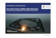 Innovation Center Additive Manufacturing€¦ · Vom Material zur Produktinnovation Innovation Center Additive Manufacturing Innovation und Nachhaltigkeit in der digitalen Prozesskette