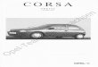 CORSA · Opel Fullsize-Airbag auf Fahrerseite lieferbar voraussichtlich ab November 1993 Drehzahlmesser und Warnanzeige bei Kraftstoffmangel (bei 1,5 TD-Motor serienmäßig) Unverbindliche