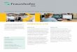 ROBOTICS LAB - iem.fraunhofer.de€¦ · innovations in the Robotics Lab. Working together with you, we design solutions, conduct feasibility studies, and develop prototypes and technologies