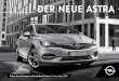 Der neue ASTrA - opel-infos.de · Der neue Astra – Ausstattungsübersicht – 7 Modellbezogene Serienausstattung – Astra Business Edition ab € 20.195,00 Modellbezogene Serienausstattung
