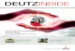 DEUTZINSIDE · 2018-03-11 · Im Leistungsbereich bis 155 kW zeigte DEUTZ den TCD 2012 L6. Der wasser-gekühlte Reihenmotor beeindruckt durch eine hohe Leistungsdichte bei niedrigen