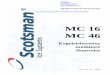 Scotsman Eiswürfelbereiter MC 46 - kaelte-berlin.com...Zur Erhaltung der maximalen Kapazitäten Ihres SCOTSMAN-KEGELEISBEREITERS sind regelmäßige Wartungsmaßnahmen, wie auf der