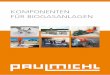 Komponenten für Biogasanlagen - Paulmichl-GmbH...Getriebeübersetzungen im Fermenter. Die sehr robuste Konstruktion des Rührwerks gewährleistet einen zuver- lässigen Einsatz. Das