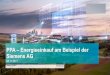 PPA – Energieeinkauf am Beispiel der Siemens AG · Übersicht Energieeinkauf der Siemens AG in Deutschland 08.11.2017 2 1 Strom Stromverbrauch: 960 GWh/a Anzahl der Abnahmestellen:
