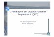 Grundlagen des Quality Function Deployment (QFD)Deployment (QFD) 2016-11-02¢  Lehrstuhl f£¼r Wirtschaftsinformatik