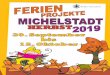 HERBST 2019 - Michelstadt...Telefon: 0151 46453266 • E-mail: info@arondiehl-kungfu.de 4 Frau Holle – Ein Mitspielmärchen Fr. 04.10.2019 Leitung: Mobiles Odenwälder Kindertheater