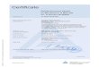 Quality-Assurance System for Manufacturer of Materials AD 2000-Merkblatt W0 Audit report no.: 811/Q-00