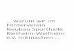 warum wir im Förderverein Neubau Sporthalle Rietheim ...fv-sporthalle-rietheim-weilheim.de/docs/Statements.pdf · und weil ich denke, dass eine reiche Gemeinde wie Rietheim-Weilheim