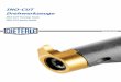 INO-CUT Drehwerkzeuge · PDF file INO-CUr tool-system for boring and prcfiling for borc g frcm 7,8 mm Hartmetall - Klemmhalter Typ 608 / 611 / 614 / 616 Toalholder hatd netalUpe 608