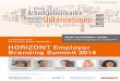 HORIZONT Employer Branding Summit 2014 · 2014-10-02 · Erfolgsfaktor Persönlichkeit – Wie Unternehmen die richtigen Mitarbeiter ﬁ nden und sich gleichzeitig als innovative