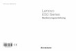 Lenovo E50 Series · 2015-03-11 · Machine type: 90BX [E50-00] Lenovo E50 Series Bedienungsanleitung Version 1.0 2014.06 SP40G36937
