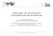 Erfahrungen mit dem EEG 2012 und Ausblick auf eine Novellierung · 2019-10-08 · Erfahrungen mit dem EEG 2012 und Ausblick auf eine Novellierung 7. Biomasseforum des Witzenhausen-Instituts