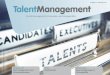 Ausgabe 1 // September 2014 TalentManagement · angeben, Talentmanagement zu betreiben, sind weit davon entfernt, ein in alle Unternehmensbereiche in-tegriertes Gesamtkonzept zu verfolgen