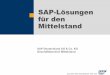 SAP-Lösungen für den MittelstandSAP AG 2002, Title of Presentation, Speaker Name 7 SAP aktuell Jahresumsatz der SAP AG 2002: 7,4 Mrd. Euro 61.000 Installationen 19.300 Unternehmen
