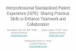 Interprofessional Standardized Patient Experience (ISPE ... · International Nursing Association for Clinical Simulation and Learning (INACSL); Standards of Best Practice in Simulation