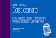 Cost control - LEGAL (R)EVOLUTION Expo & Congress 2018 Overview Legal Spend Management 0,20% 0,08% 0,06%