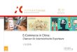 E-Commerce in China · 2016-12-05 · social media network Tausende Marken haben sich bereits diesen Werbekanal zum Vorteil gemacht, um sich mit ihren Kunden in Verbindung zu bleiben