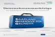 Unternehmensnachfolge - Saarland · erb- und schenkungsrechtlichen Aspekte zu beachten. Steuerliche Aspekte Eine Unternehmensnachfolge bringt sowohl für den Übergeber als auch für