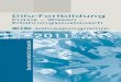 Difu-Fortbildung. Jahresprogramm 2011 · 2018-10-19 · 37. Kommunale Anpassungsstrategien an den Klimawandel Fachtagung im 2. Halbjahr, Köln 38. Novelliertes Kreislaufwirtschafts-