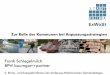 Frank Schlegelmilch BPW baumgart+partner · Klimawandel –Kommunale Strategien und Potenziale" 9 Modellkommunen Entwicklung lokaler Anpassungsstrategien Zeitraum 2010 –2013 Unterstützung
