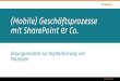 (Mobile) Geschäftsprozesse mit SharePoint & Co. · Migros HR Workflows - Ausgangslage » SharePoint Migration 2010->2013 » Bestehende SharePoint Workflows wurden auf Dokumentenbasis