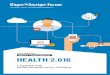 konferenzreihe HEALTH 2.016 HEADLINE BOOK...lädt das Tages-Anzeiger Forum «Health 2.016» zum zweiten Mal Entscheidungsträger, Praktiker und Visionäre aus den relevanten Gesundheitsinstitutionen