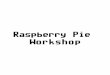 Raspberry Pie · PDF file Raspberry Pi 2006-2012. Raspberry Pi A 2012. Raspberry Pi 2 2014. Raspberry Pi 3 2016. GPIO SD-Karten-Slot Micro-USB HDMI Audio LAN USB. Hallo Ich über mich