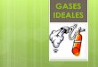 GASES IDEALES · Bose gas y el gas cuántico de Fermi gas a altas temperaturas para especificar las constantes aditivas. Tipos de gases. Mapa conceptual Mapa Conceptual. Conclusión