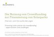 Die Nutzung von Crowdfunding zur Finanzierung von Solarparks · - Slava Rubin, founder and CEO Indiegogo - Econeers GmbH Uta Hoﬀmann Projektmanagement mail: u.hoﬀmann@econeers.de