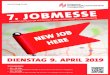 Broschuere Jobmesse 2019 DIN A5 3€¦ · Die Broschüre „Erfolgreich in den Job“ Sie vorbei, Sie sind herzlich willkommen. Nutzen Sie die Jobmesse an der Hoch-schule für Wirtschaft