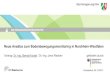 Neue Ansätze zum Bodenbewegungsmonitoring in ......2017/12/04  · Präsentation und Nutzung 3 Neue Ansätze zum Bodenbewegungsmonitoring in NRW Düsseldorf, 04.12.2017 Raumbezug