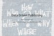 Data Driven Publishing - igdigital.de · 23.02.2020 Data Driven Publishing –Peter Schmid-Meil 9. 2. Von Low Hanging Fruits und Buzzwords 23.02.2020 Data Driven Publishing –Peter