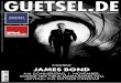 CineStar JAMES BOND · JAMES BOND AM DONNERSTAG, 1. NOvEMBER, KOMMT DER NEUE JAMES-BOND-FILM »SKyFALL« INS GÜTSLER CINESTAR. LEUCHTEN … und noch viele mehr! Uhlandstraße 2 |