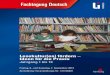 Fachtagung Deutsch - LI-Hamburg€¦ · Hamburg Fachtagung Deutsch Lesekultur(en) fördern – Ideen für die Praxis Jahrgang 1 bis 13 Freitag, 6., und Samstag, 7. September 2013