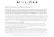 KELCH IoT 22072019 - Kelch GmbH€¦ · Kelch GmbH Werkstr. 30 7134 Weinstadt Phone: +49 (0) 71 51 / 2 05 22-0 Fax: +49 (0) 71 51 / 2 05 22-11 info @kelchgmbh.de Managing Director: