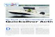 Quicksilver Activ - Bootscenter Keser€¦ · D ie Range der absoluten Youngsters unter den „akti-ven“ Quicksilver-Modellen trifft zu für die Exponate „605 open“, „505