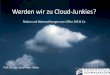 Werden wir zu Cloud-Junkies? · Delve Organisational Analytics . Neueste Entwicklung: Workplace Analytics . 20.04.2018 Prof. Dr.-Ing. Heinz-Peter Höller 45 . Ziele von Workplace