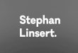 Stephan Linsert. · Stephan Linsert ist ein junger Designer aus Berlin der es sich zur Aufgabe gemacht hat gute Gestaltung in die Welt zu tragen. Nach dem Studium in der