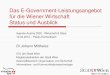 Das E-Government-Leistungsangebot fأ¼r die Wiener ... 02... Open Government Vorgehensmodell KDZ - Zentrum