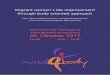 International symposium 20. Oktober 2017 · 2019-02-05 · Italy, Turkey and The Netherlands. During the symposium you get to know: - what implies the body-oriented approach and why