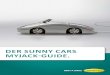DER SUNNY CARS MYJACK-GUIDE....Der Link: Für Umbuchung mit erweiterter Vakanzführung führt Sie in die Online-Buchungsstrecke von Sunny Cars. Es öffnet sich eine Liste mit allen