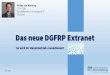 Das neue DGFRP Extranet · Der Makler kann nicht feststellen, ob der Empfänger die Mail erhalten bzw. gelesen hat. Wenn der Empfänger auf einem anderen Kanal antwortet, z.B. per